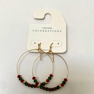 Anthropologie holiday earrings